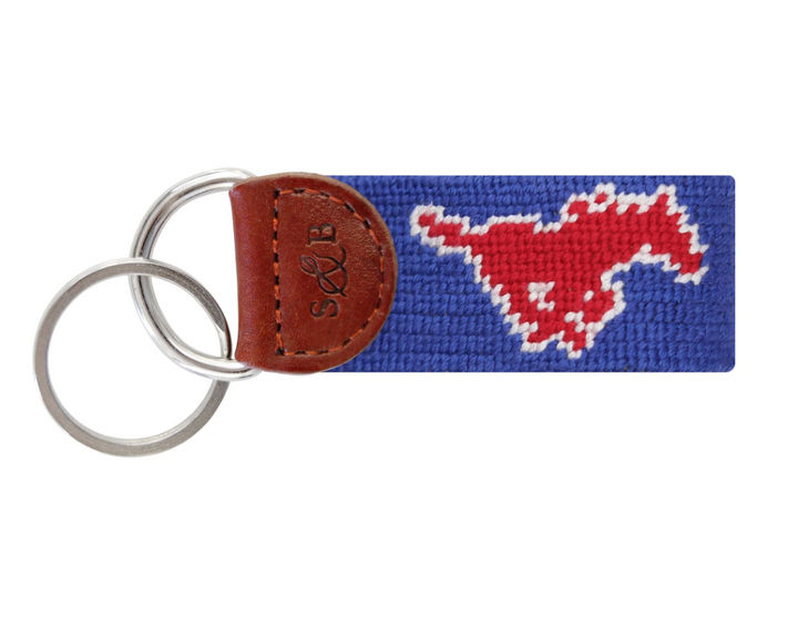 SMU Key Fob - Red