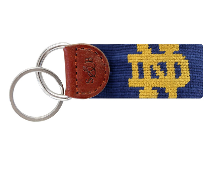 Notre Dame Key Fob - Classic Navy
