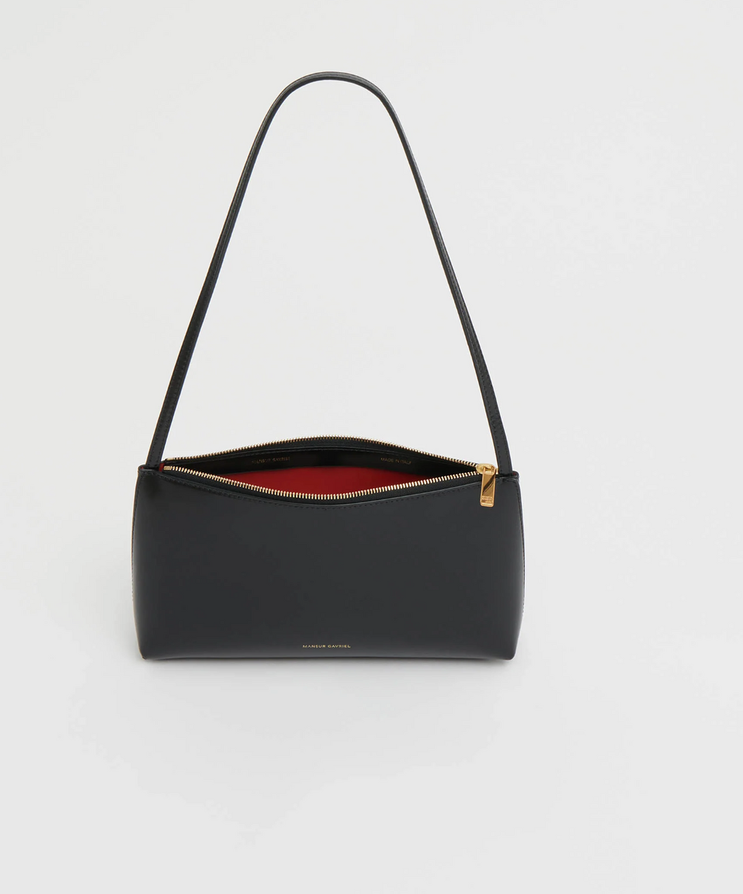 Gaia Shoulder Bag - Black/ Flamma