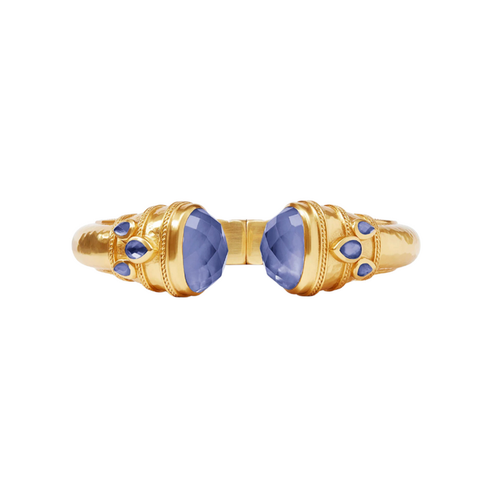 Cannes Cuff - Iridescent Tanzanite Blue