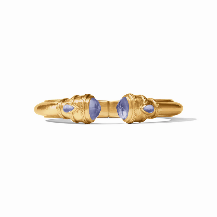 Cannes Demi Cuff - Iridescent Tanzanite Blue