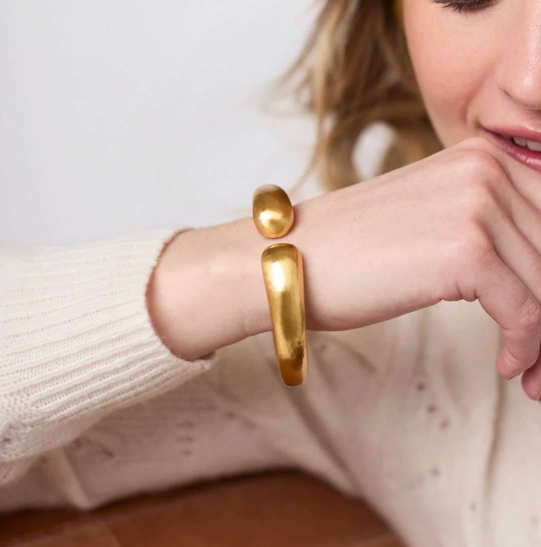 Solara Demi Cuff - Gold