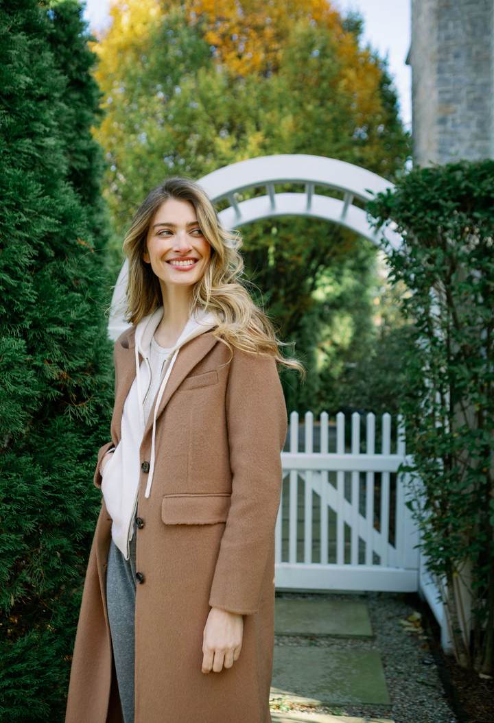 Megan Hoodie - Chalk