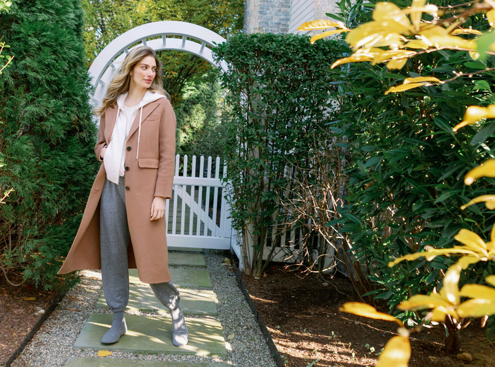 Megan Hoodie - Chalk