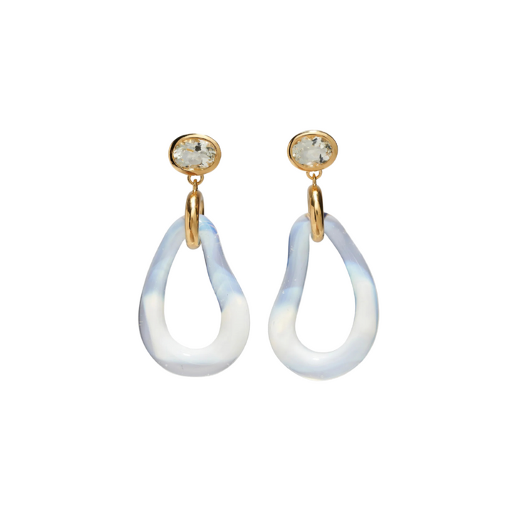 Galina Earrings - Opalescent