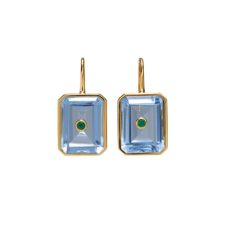 Tile Earrings - Glacier