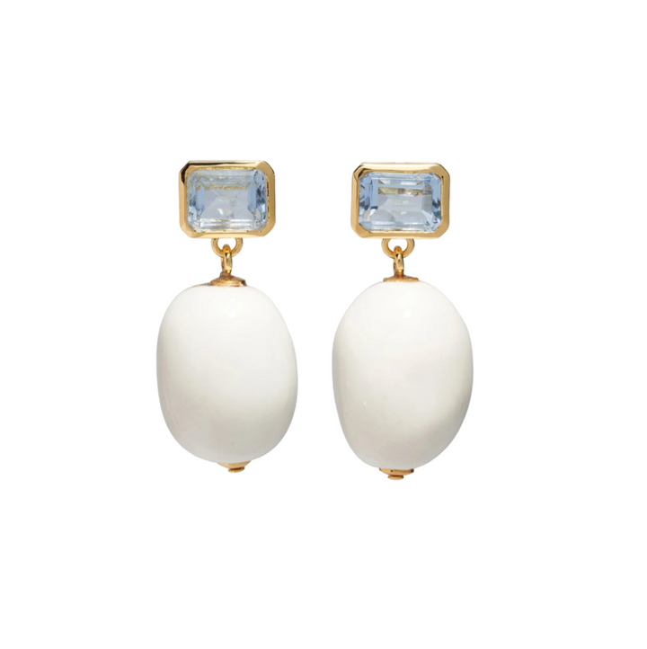 La Paz Earrings - Ivory