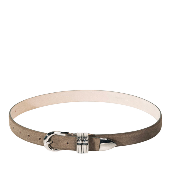 Hollyhock Suede - Dark Grey/Silver