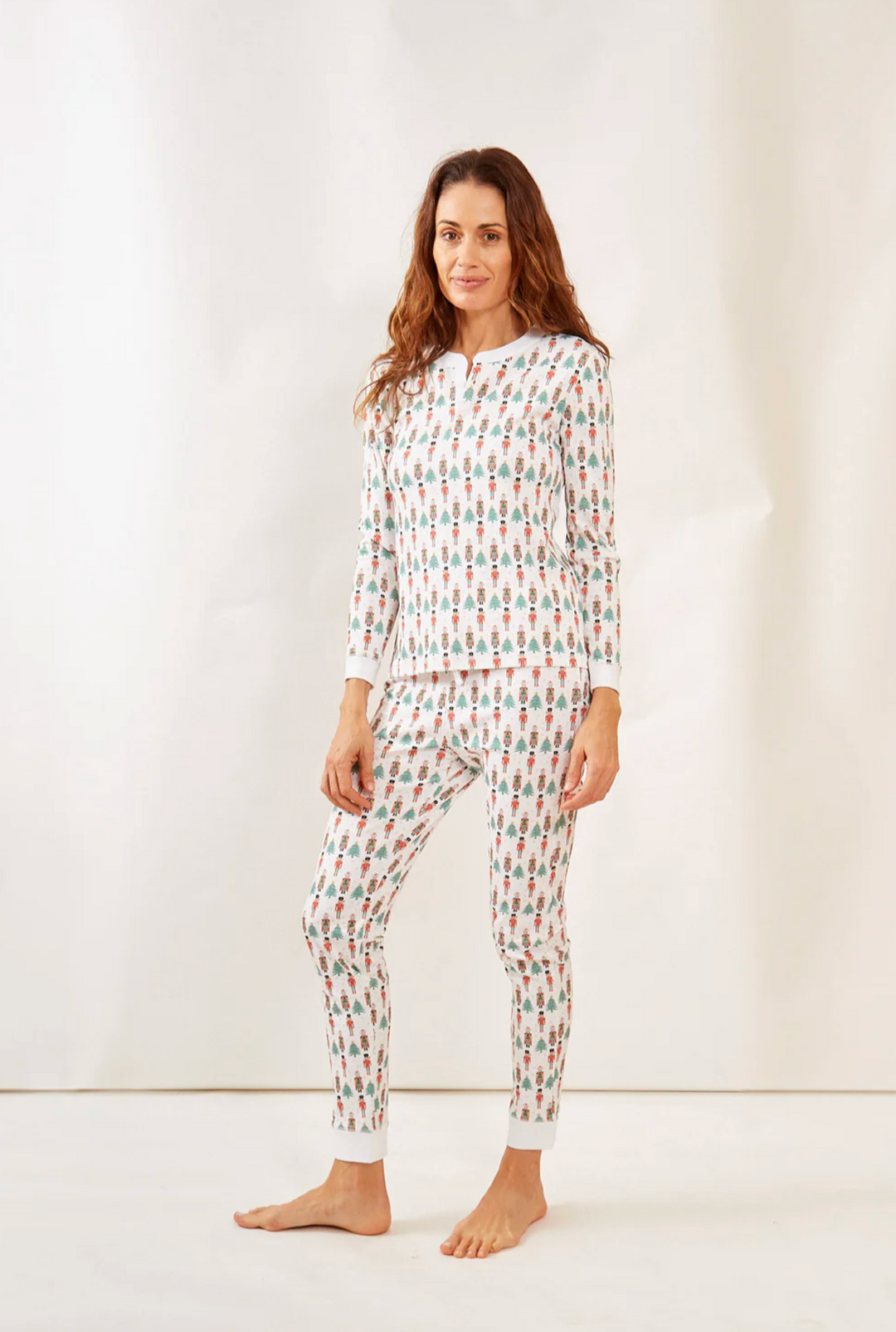 Pippa Women's Pajamas Set -  Holly Nutcracker