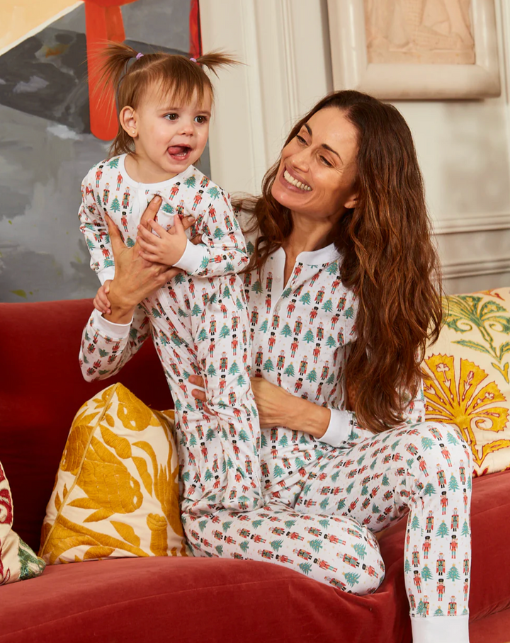 Casey Infant Pajamas Suit -  Holly Nutcracker