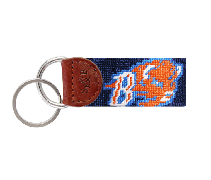 Bucknell Key Fob - Dark Navy