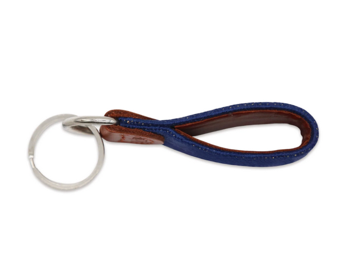 Brown B Key Fob - Dark Brown