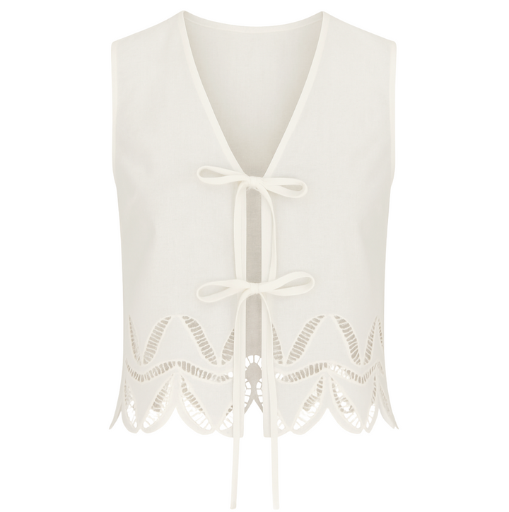 Oregon Top - White Palm Embroidery