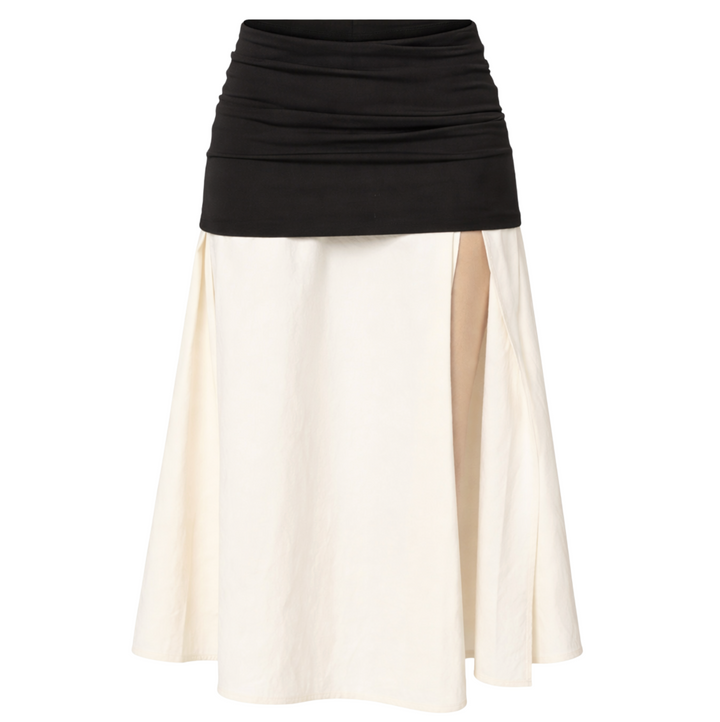 Mari Skirt - Black/Off White