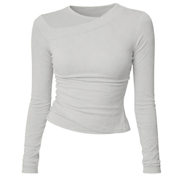 Smythson Top - Heather Grey