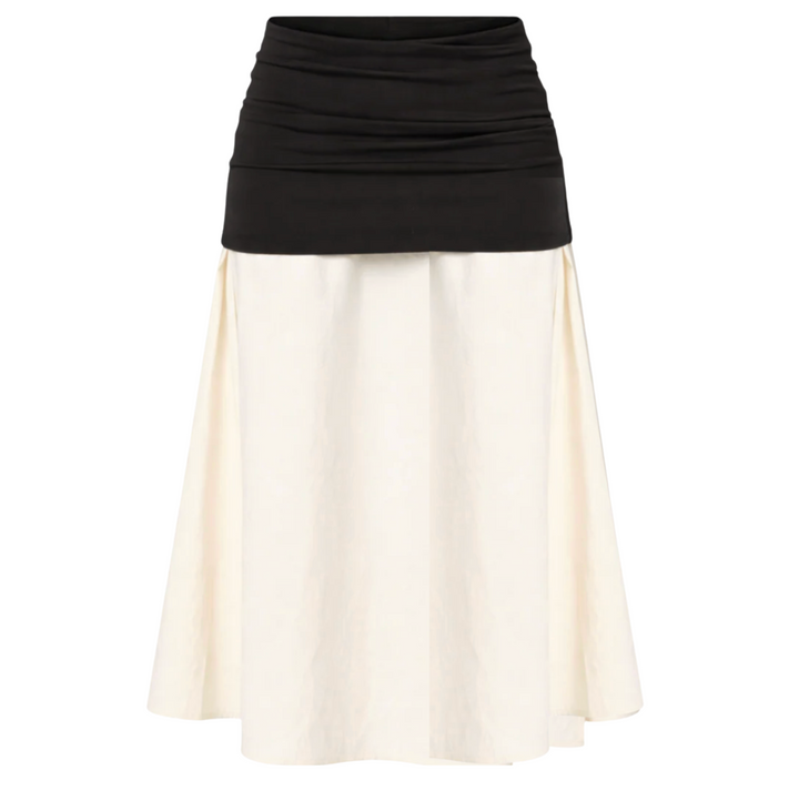 Mari Skirt - Black/Off White