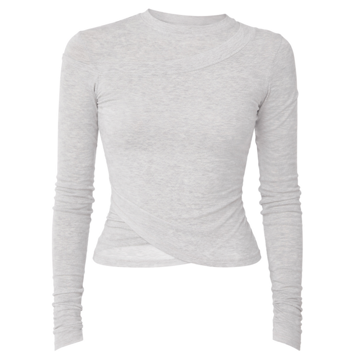 Smythson Top - Heather Grey