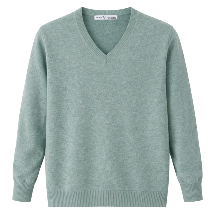 The Shannon V Neck- Seafoam