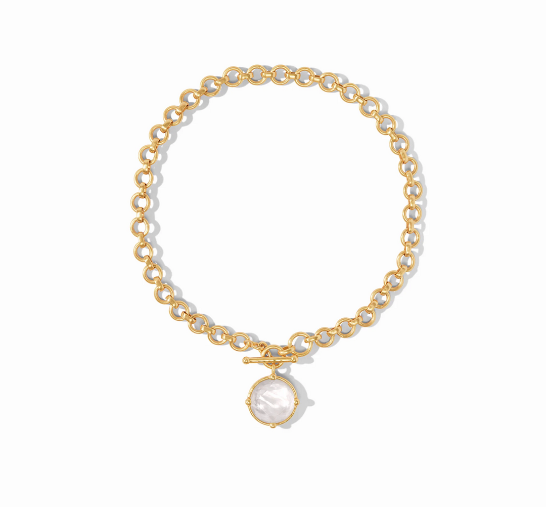 Honeybee Demi Necklace - Iridescent Melon