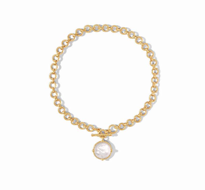 Honeybee Demi Necklace - Iridescent Melon