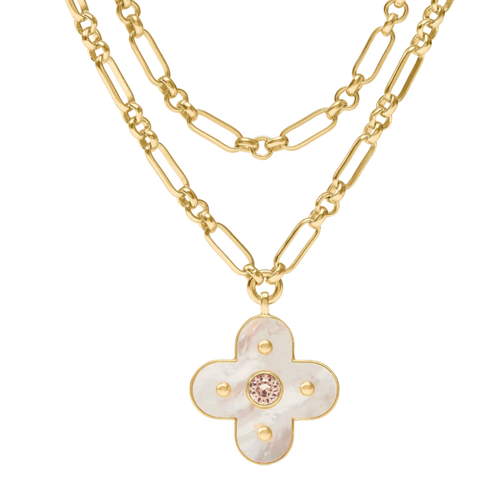 Colette Statement Necklace - Champagne