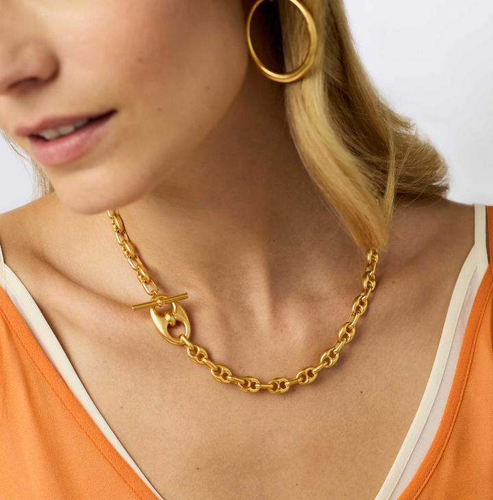 Laguna Demi Link Necklace - Gold