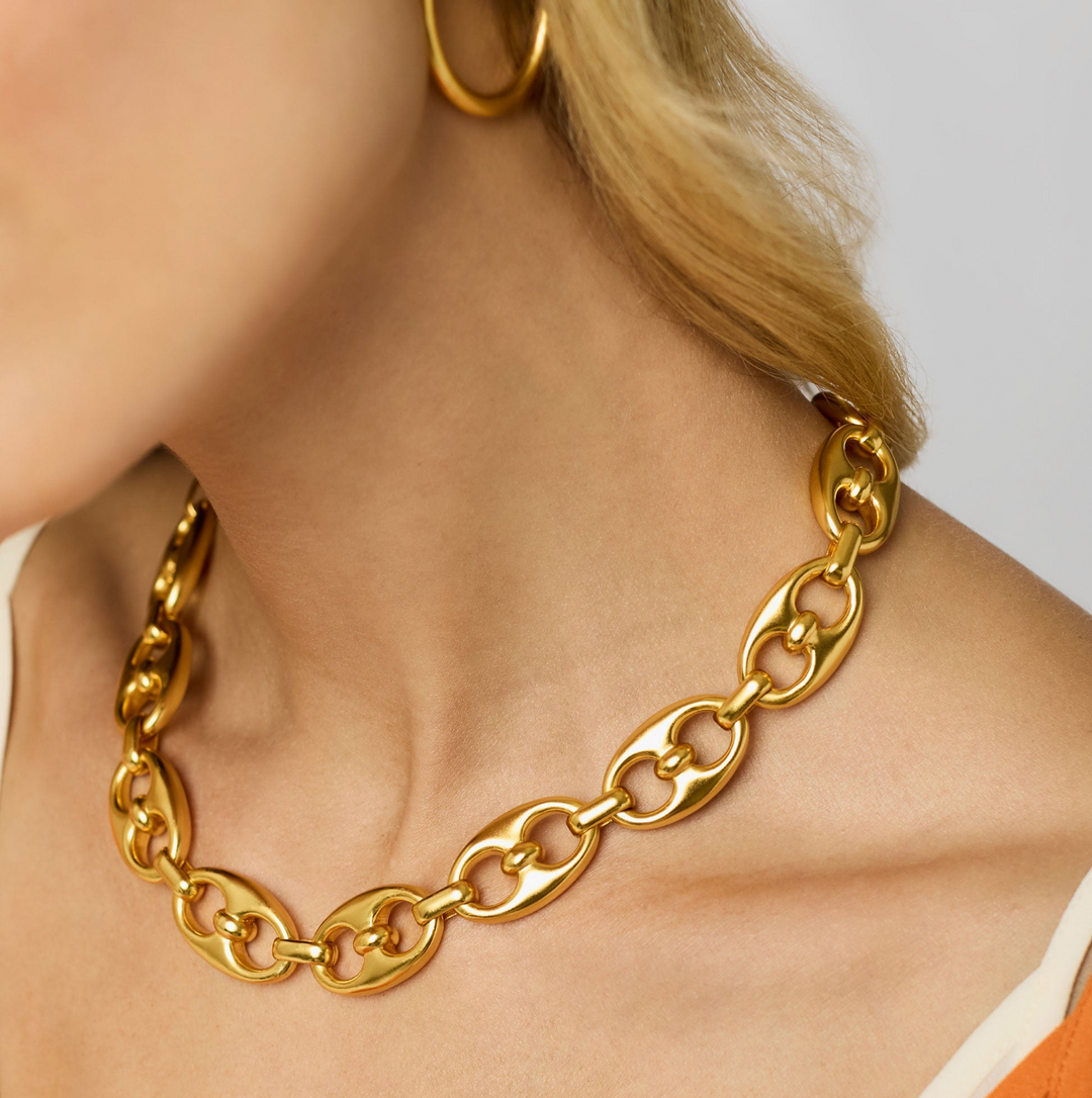 Laguna Link Necklace - Gold