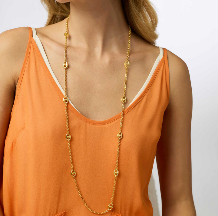 Laguna Station Necklace - Gold