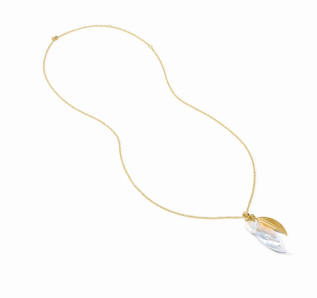 Willow Charm Pendant - Mother of Pearl