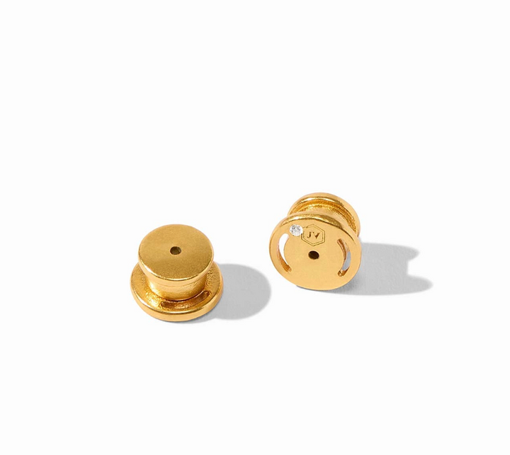 Heart Hoop & Charm Earring - Pink Quartz