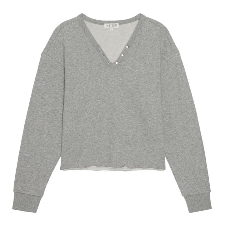 Tommie Sweatshirt - Heather Grey