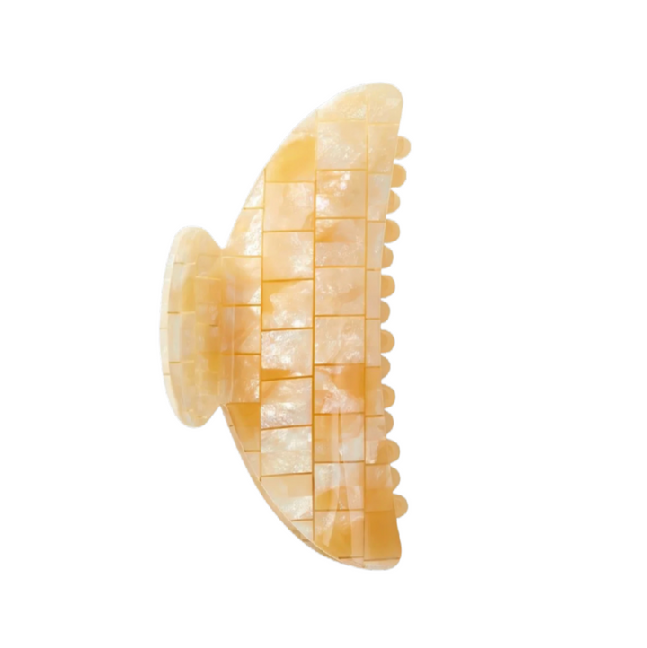 Midi Heirloom Claw - Sea Shell Checker