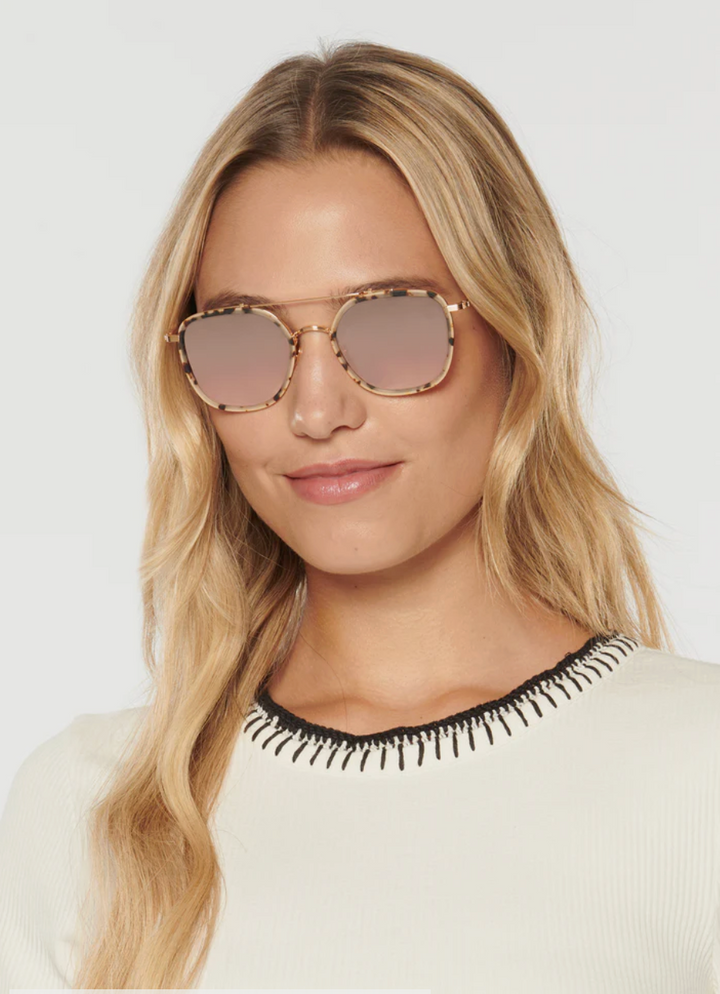 Austin - 24K Titanium + Matte Oyster Mirrored