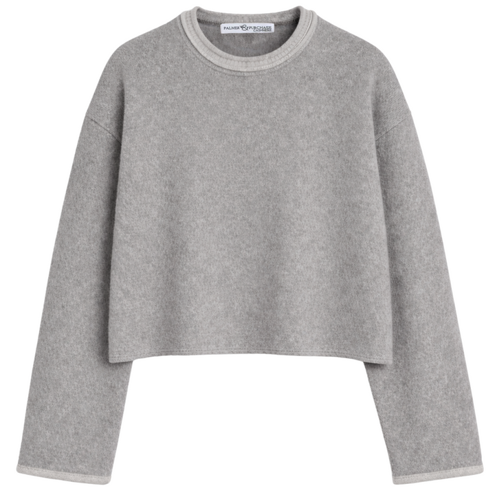 Emily Crewneck- Husky/Foggy