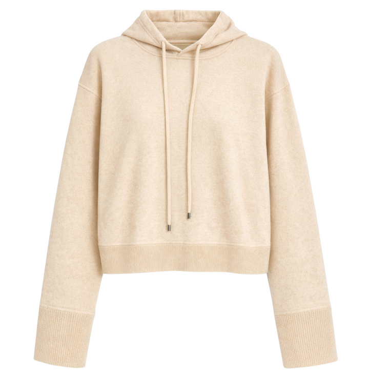 Lua Hoodie- Eco Alabaster