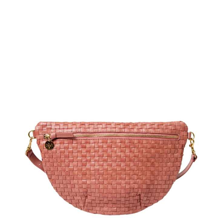 Grande Fanny - Rose Clay Woven Checker