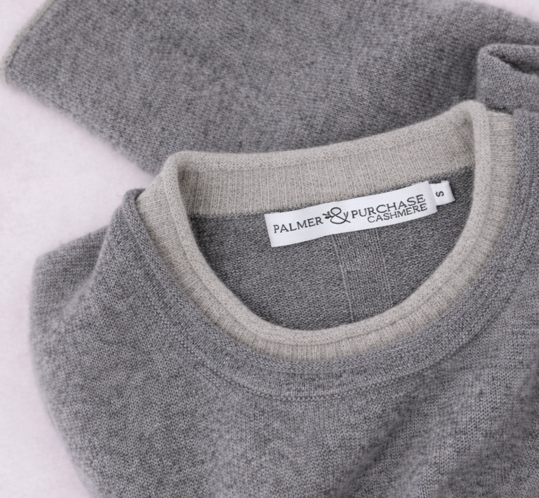 Emily Crewneck- Husky/Foggy