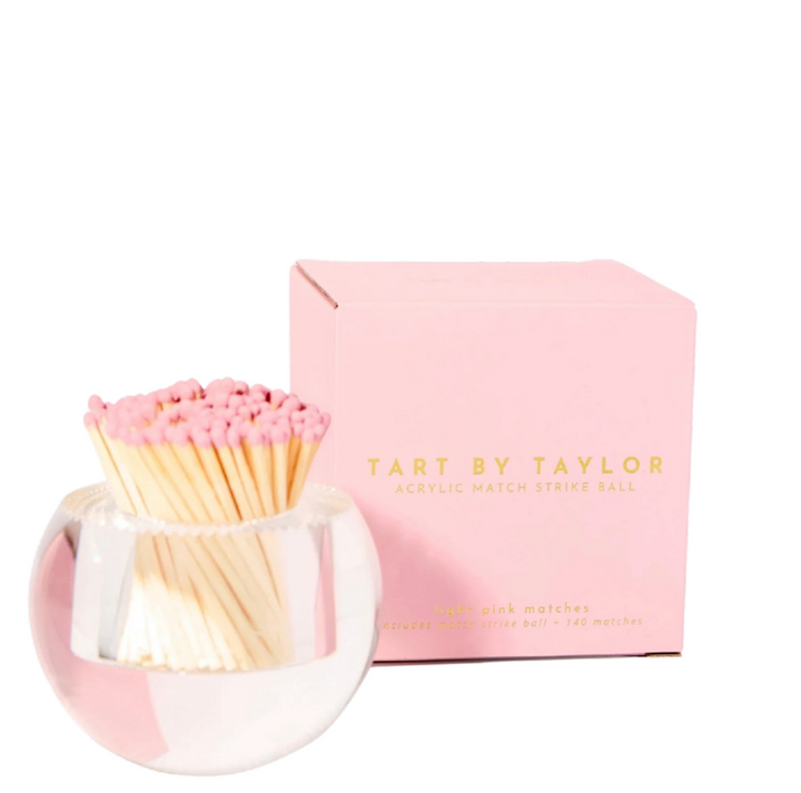 Round Match Striker - Light Pink Matches