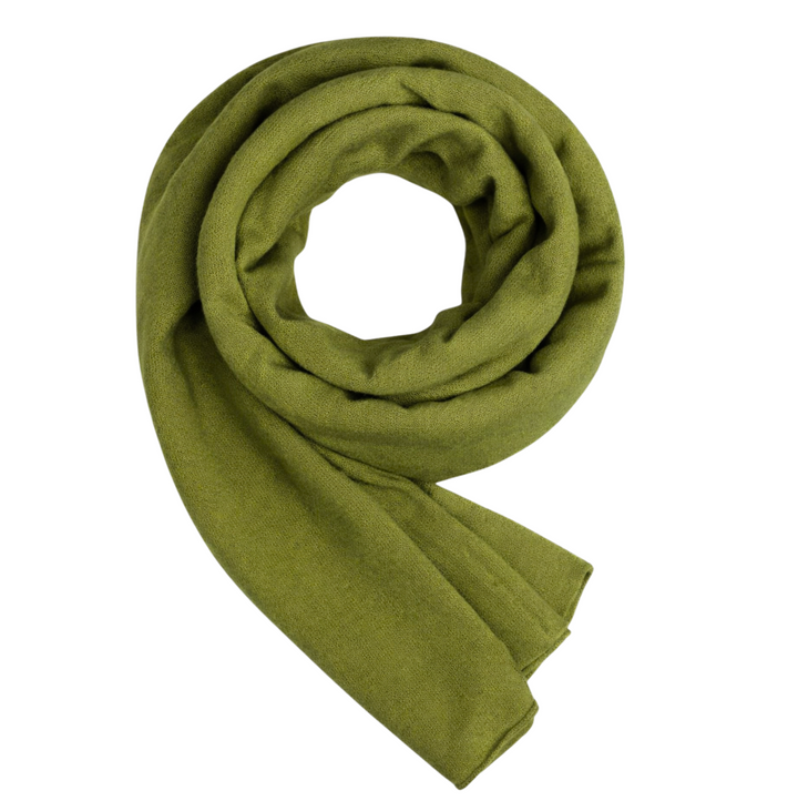 Cashmere Travel Wrap Olive