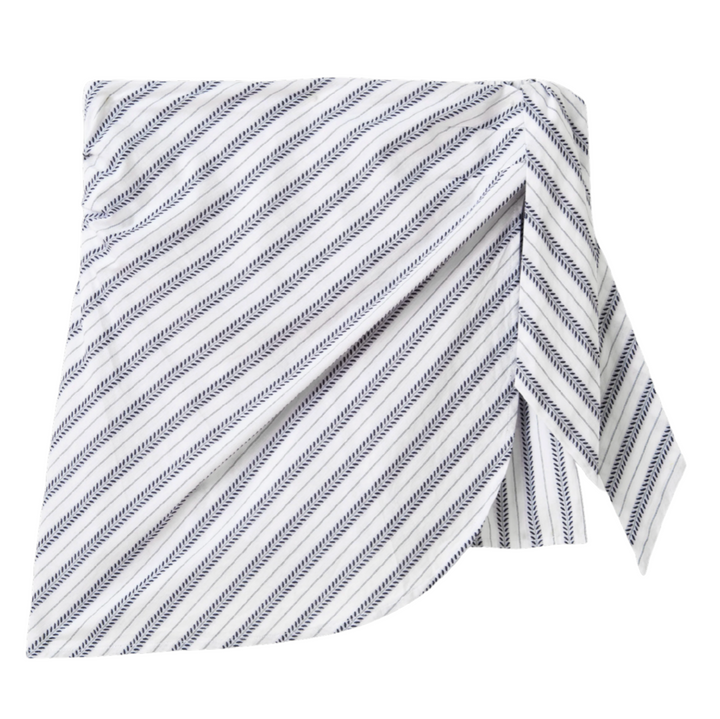 Maris Skort - Coastal Indigo Stripe