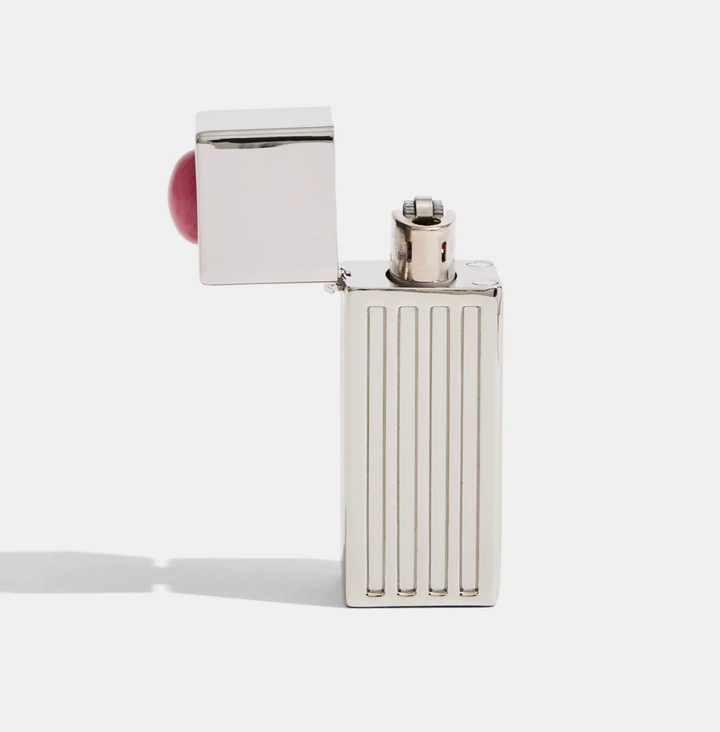 Lipstick Lighter Case - Silver