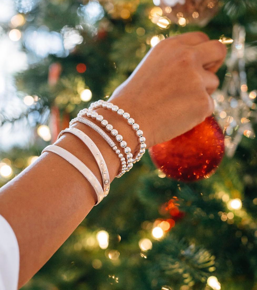 Plain Bracelet 4mm - Silver