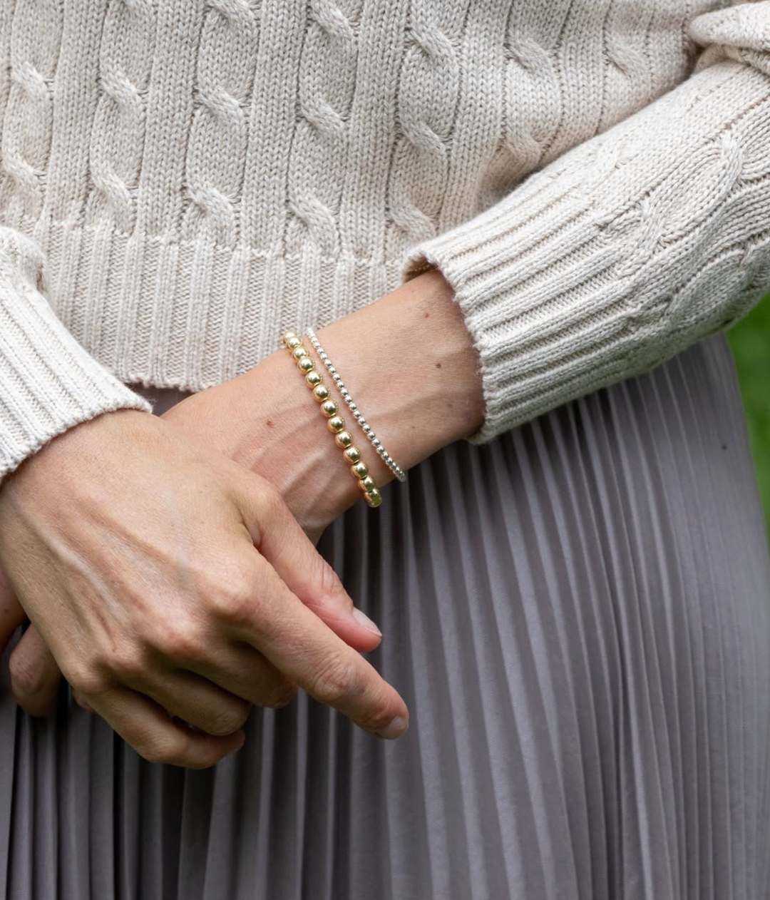 Plain Bracelet 3mm - Silver