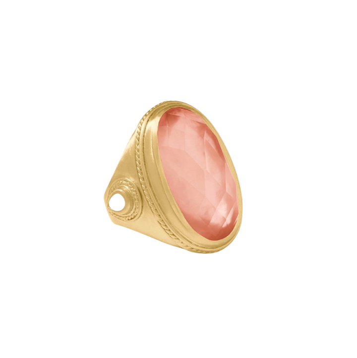 Cannes Statement Ring - Iridescent Melon