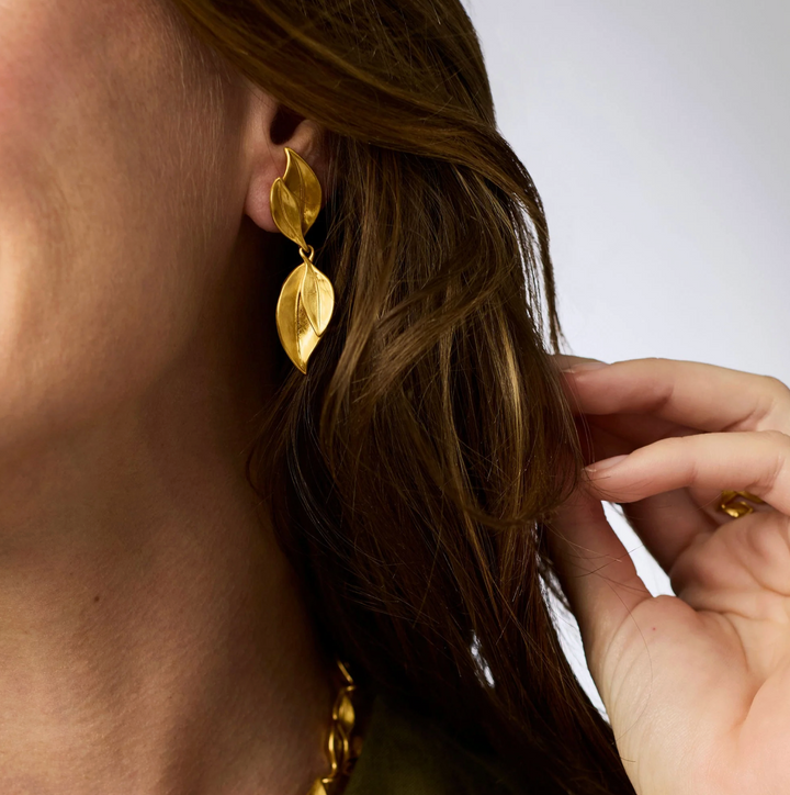 Willow Midi Earring - Gold