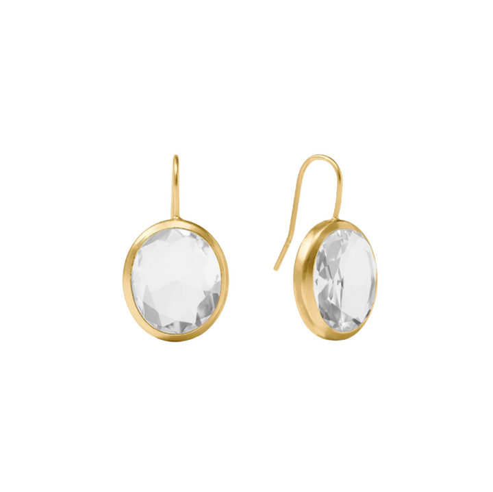 Laguna Stone Earring - Clear Crystal