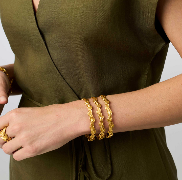 Willow Bangle - Gold