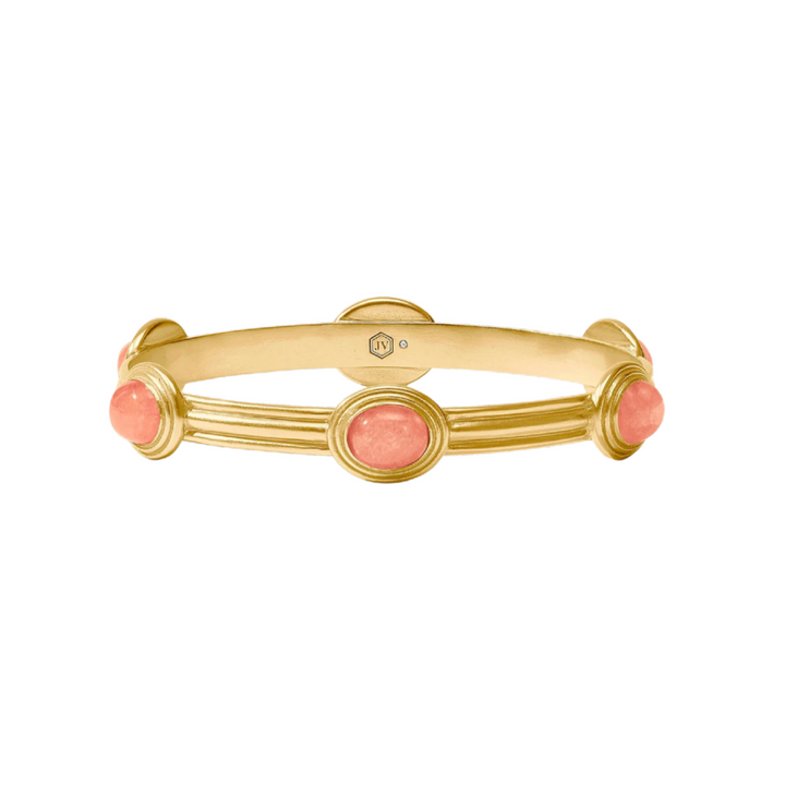 Portofino Stone Bangle - Melon Jade