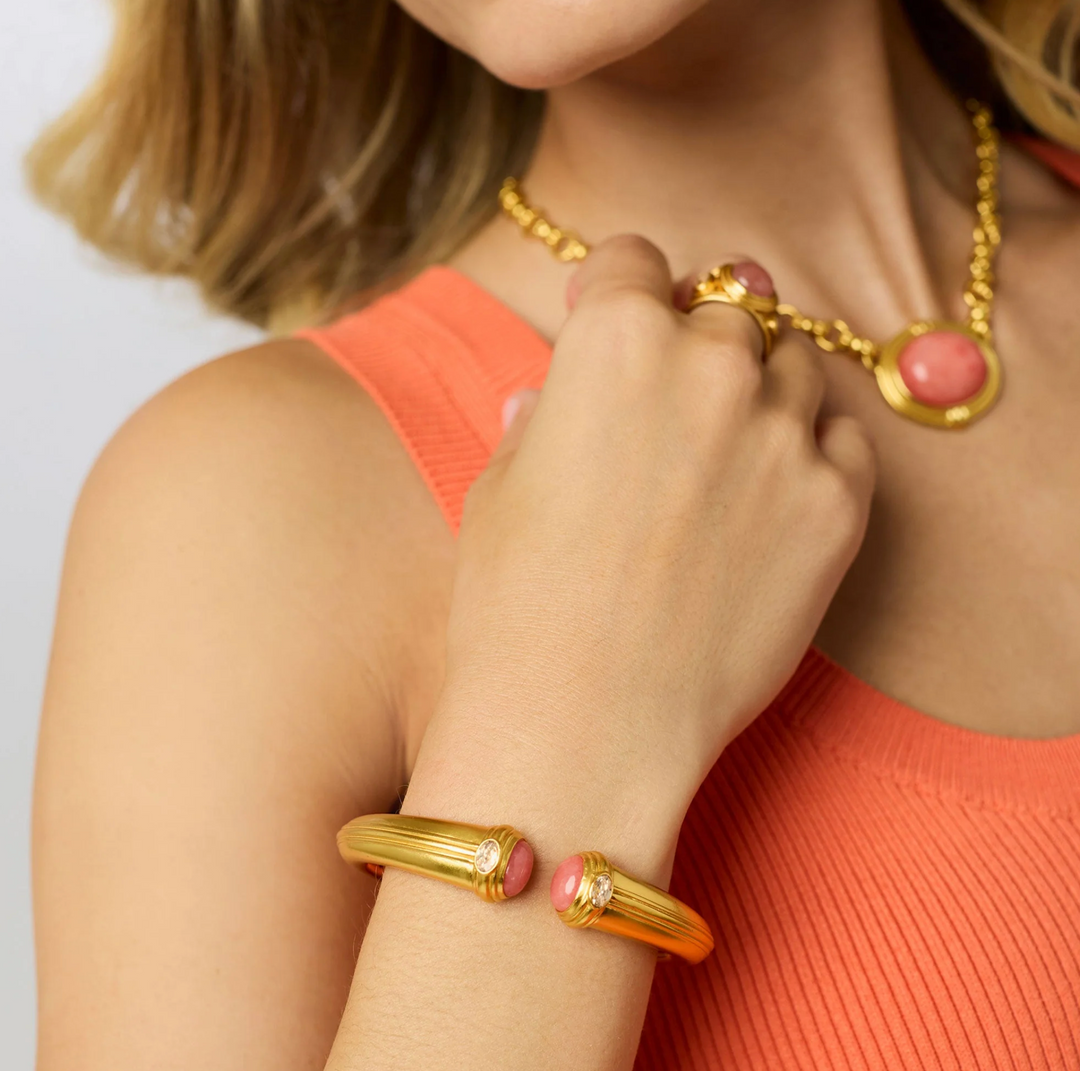 Portofino Cuff - Melon Jade