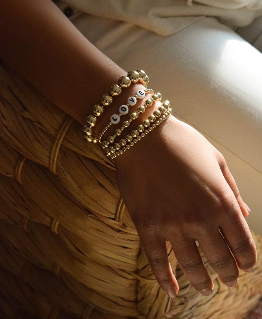 Plain Bracelet 3mm - Gold